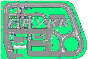 Карта автодрома Уфа